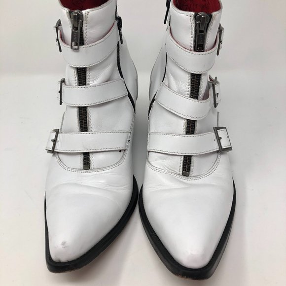 Jeffery West Sixx Muse Leather Ankle Boots - Picture 3 of 16